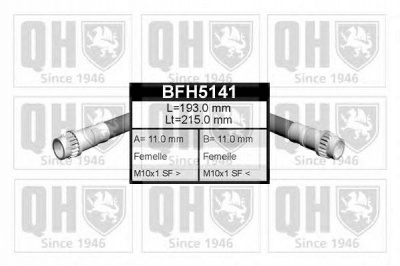 QUINTON HAZELL bfh5141 -  Тормозной шланг